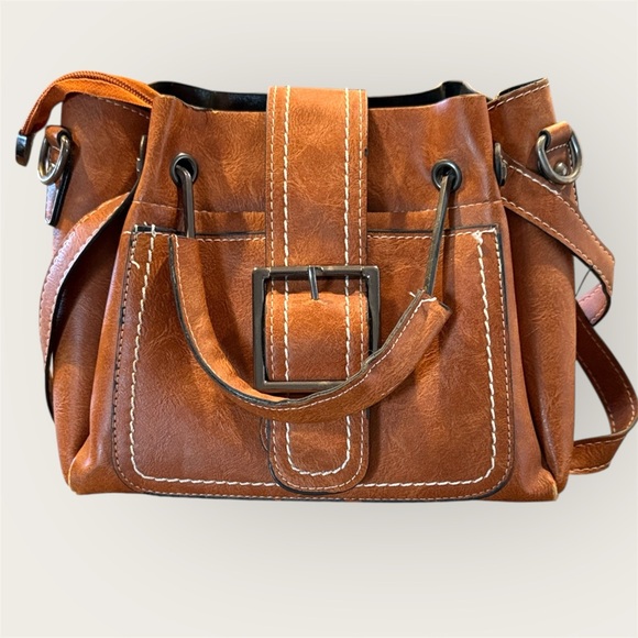 Undefined Handbags - Stylish Brown Real Leather Shoulder Bag from Boutique